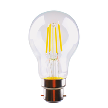 Filament Clear GLS 4W B22 Dimmable LED Globe / Warm White - LG5/27B22D/C