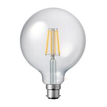 Filament Clear G125 LED 8W B22 Dimmable / Natural White - F822-G125-C-40K