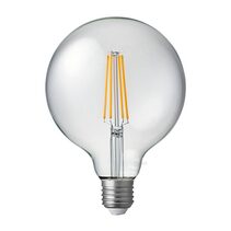 Filament Clear G125 LED 8W E27 Dimmable / Warm White - F827-G125-C-27K