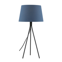 Anna Table Lamp Blue / Dark Grey - ANNA TL-BLDGY