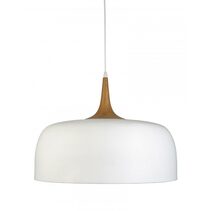 Ravenna 1 Light Pendant Small White - RAVENNA-40 WHT