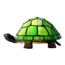 Tiffany Turtle Table Lamp Green - TL-816/GR