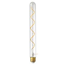 Vintage Spiral Long Tubular Soft LED 4W E27 Dimmable / Extra Warm White - F427-T30LS-C