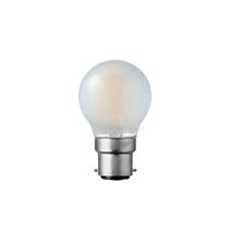 Filament Frosted Fancy Round LED 6W B22 Dimmable / Warm White - F622-G45-F-27K