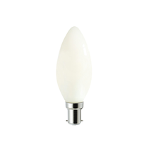Filament Frosted Candle LED 4W B15 Dimmable / Warm White - CAN37D
