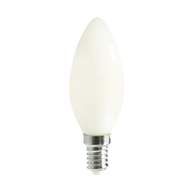 Filament Frosted Candle LED 4W E14 Dimmable / Warm White - CAN39D