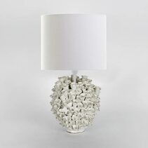 Londolozi Table Lamp White With Shade - ELTIQ102681
