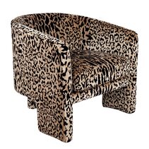 Kylie Occasional Chair Leopard Chenille - 32574