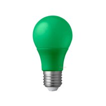 GLS Polycarbonate LED 5W E27 Green - P527-A60-G
