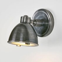 Panama Outdoor Wall Light Antique Silver IP54 - ELPIM31246AS