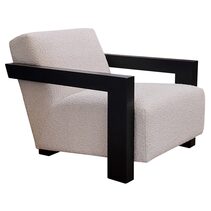 Lennon Occasional Chair Ivory Boucle - 32678