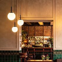 Bally 8 Pendant Black / Opal Matt - BALLY PE 08-BKOM