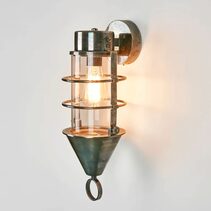 Eastwood Outdoor Wall Light Silver - ELPIM30677AS