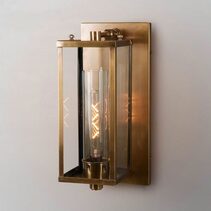 Pavillion Outdoor Wall Light Antique Brass - ELPIM31330AB