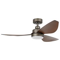Torquay 48" 20W Dimmable LED DC Ceiling Fan Oil Rubbed Bronze / Tri-Colour - 20522812