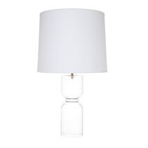 Eli Crystal Table Lamp White - 12293