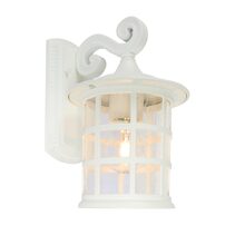 Coventry 1 Light Wall Light Small White - COVE1ESMWHT