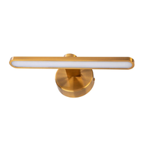 Gina 9W LED Vanity Wall Light Antique Brass / Cool White - GINA-9 Antique Brass