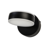 Loren 5W LED Adjustable Wall Light Black / Cool White - LOREN-A1