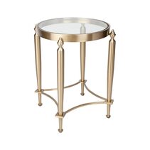 Jak Glass Side Table Gold - 32252