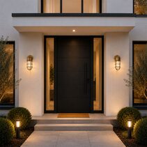 Harbour Outdoor Wall Light Solid Brass - LOI1001202