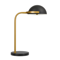 Pollard Desk Lamp Black / Antique Gold - POLLARD TL-BKAG