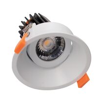 Cell 13W 90mm Dimmable Tilt Recessed LED Downlight White / 5CCT - 21684