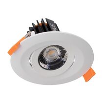 Cell 9W 90mm Dimmable Tilt LED Downlight White / 5CCT - 21678