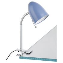 Lara Clamp Lamp Pastel Blue - 205258N