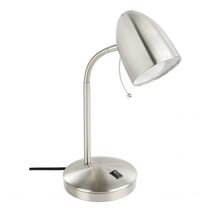 Lara Table Lamp Satin Nickel - 205264N