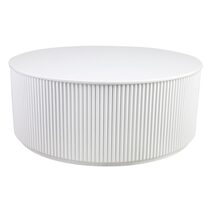 Nomad Round Coffee Table White - 32302