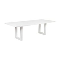 Leeton Dining Table 2m White - B32359