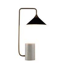 Rosehill Marble Table Lamp White - ELGOL1859T34