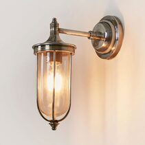 Noosa Outdoor Wall Lamp Antique Silver - ELPIM59837AS