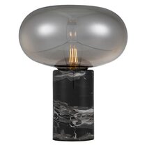 Maximo Marble Table Lamp Black / Smoke - MAXIMO TL-BKSM