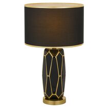 Pastor Ceramic Table Lamp Black - PASTOR TL-BKBK