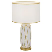 Pastor Ceramic Table Lamp White - PASTOR TL-WHWH