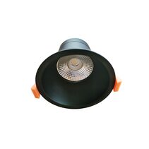 Class II 10W Dimmable LED Low Glare Downlight Black / Tri-Colour - TLCD34510MD