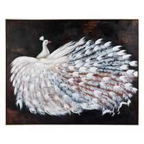 Le Grande Peacock Oil On Canvas Painting - 51698