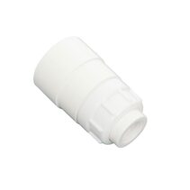 Lampholder Unswitched 1/2″ White - ACLH1-2WH