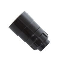 Lampholder Unswitched 10mm Black - ACLH10MMBK