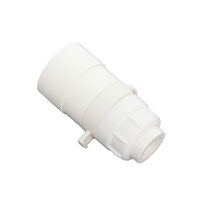 Lampholder Switched 10mm White - ACLH10MMSWWH