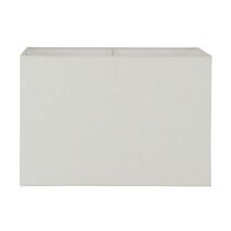 Linen Square Shade XL 18" Textured Ivory - ELSZSQ18IVEU