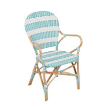 Brighton Rattan Chair Aqua Blue - FUR715BL