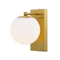 Marsten Wall Light Antique Gold / Opal Matt - MARSTEN WB-AGOM