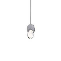 Abstract 1 Light 14W LED Pendant Silver / Warm White - 10305