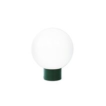 Wave Acrylic 200mm Garden Light Sphere - Green / Opal