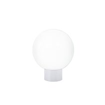 Wave Acrylic 200mm Garden Light Sphere - White / Opal