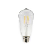 Filament Clear ST64 LED 5W B22 Dimmable / Warm White - AT9480/BC/WW/C