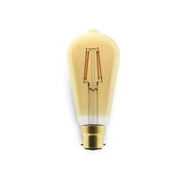 Filament Amber ST64 LED 5W B22 Dimmable / Warm White - AT9480/BC/WW/GC